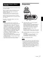 Предварительный просмотр 47 страницы Sony SRG-300SE User Manual