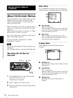 Предварительный просмотр 52 страницы Sony SRG-300SE User Manual