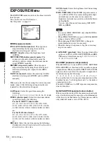 Предварительный просмотр 54 страницы Sony SRG-300SE User Manual