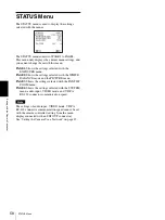 Предварительный просмотр 58 страницы Sony SRG-300SE User Manual