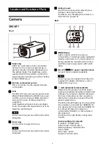 Preview for 8 page of Sony SRG-XB25 Operating Instructions Manual