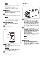 Preview for 9 page of Sony SRG-XB25 Operating Instructions Manual