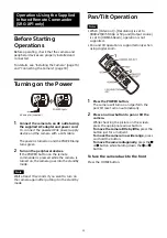 Preview for 22 page of Sony SRG-XB25 Operating Instructions Manual