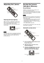 Preview for 24 page of Sony SRG-XB25 Operating Instructions Manual