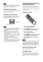 Preview for 25 page of Sony SRG-XB25 Operating Instructions Manual