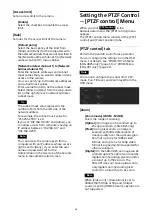 Preview for 56 page of Sony SRG-XB25 Operating Instructions Manual