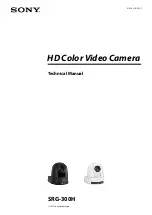 Sony SRG300H Technical Manual preview