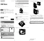 Sony SRK-R302 Installation Manual preview