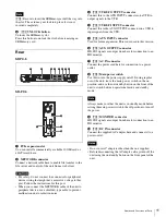 Предварительный просмотр 11 страницы Sony SRMASTER SR-PC4 Operation Manual