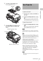 Предварительный просмотр 21 страницы Sony SRMASTER SR-R4 Operation Manual