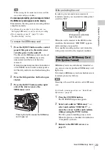 Предварительный просмотр 23 страницы Sony SRMASTER SR-R4 Operation Manual