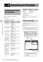 Предварительный просмотр 28 страницы Sony SRMASTER SR-R4 Operation Manual