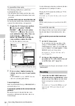 Предварительный просмотр 32 страницы Sony SRMASTER SR-R4 Operation Manual