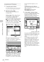 Предварительный просмотр 48 страницы Sony SRMASTER SR-R4 Operation Manual