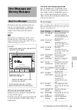 Предварительный просмотр 65 страницы Sony SRMASTER SR-R4 Operation Manual