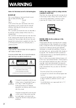 Preview for 2 page of Sony SRP-F300 Operating Instructions Manual