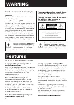 Preview for 2 page of Sony SRP-L210 Operating Instructions Manual