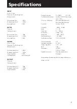 Preview for 7 page of Sony SRP-L210 Operating Instructions Manual