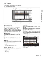 Предварительный просмотр 25 страницы Sony SRR1000 Operation Manual