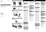 Предварительный просмотр 1 страницы Sony SRS-A05S Manual