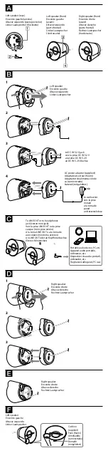 Предварительный просмотр 2 страницы Sony SRS-A300 User Manual