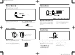 Предварительный просмотр 2 страницы Sony SRS-A33 Operating Instructions