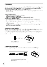 Preview for 4 page of Sony SRS-BTM30 - Wireless Speaker Sys Operating Instructions Manual