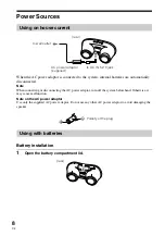 Preview for 8 page of Sony SRS-BTM30 - Wireless Speaker Sys Operating Instructions Manual