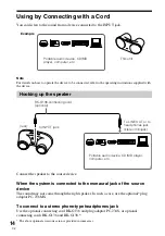 Preview for 14 page of Sony SRS-BTM30 - Wireless Speaker Sys Operating Instructions Manual