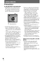 Preview for 16 page of Sony SRS-BTM30 - Wireless Speaker Sys Operating Instructions Manual