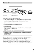 Preview for 35 page of Sony SRS-BTM30 - Wireless Speaker Sys Operating Instructions Manual