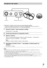 Preview for 55 page of Sony SRS-BTM30 - Wireless Speaker Sys Operating Instructions Manual