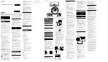 Preview for 1 page of Sony SRS-BTV25 Reference Manual