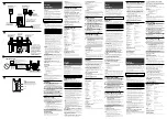 Preview for 2 page of Sony SRS-D101 Operating Instructions