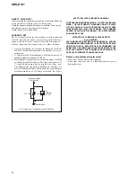 Preview for 2 page of Sony SRS-D101 Service Manual