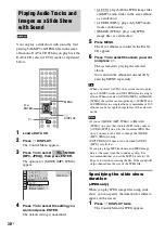 Предварительный просмотр 38 страницы Sony SRS-DZ10 Operating Instructions Manual