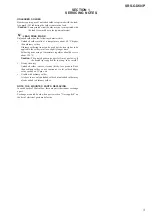 Preview for 3 page of Sony SRS-GD50IP Service Manual