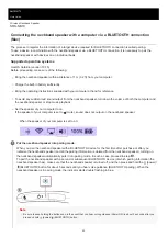 Preview for 23 page of Sony SRS-NB10 Help Manual