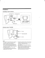 Предварительный просмотр 5 страницы Sony SRS-PC51 Operating Instructions Manual