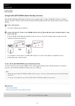 Preview for 52 page of Sony SRS-RA5000 Help Manual