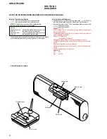 Preview for 8 page of Sony SRS-RF930RK - Wireless Speaker Sys Service Manual