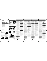 Предварительный просмотр 1 страницы Sony SRS-T1 Operating Instructions