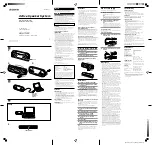 Sony SRS-T10PC Operating Instructions preview