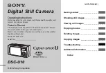 Предварительный просмотр 1 страницы Sony SRS-U10 Operating Instructions Manual