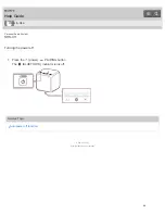Предварительный просмотр 50 страницы Sony SRS-X11 Help Manual