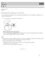 Preview for 62 page of Sony SRS-X11 Help Manual