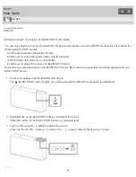 Preview for 68 page of Sony SRS-X5 Quick Start Manual