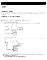 Preview for 9 page of Sony SRS-XB10 Help Manual