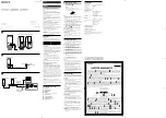 Preview for 1 page of Sony SRS-Z50 Operating Instructions