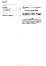 Предварительный просмотр 2 страницы Sony SRS-Z510 Service Manual